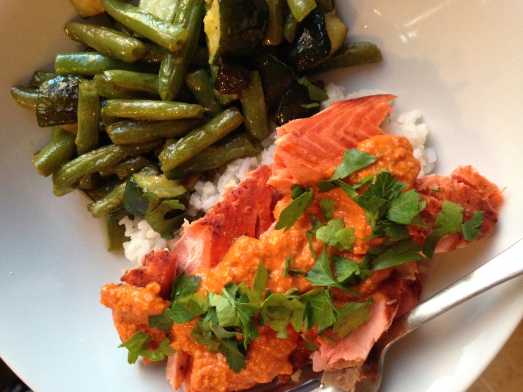 redpeppersalmon